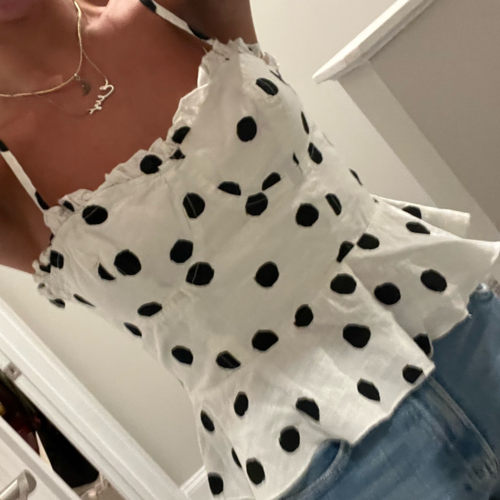 COPY - Urban Outfitters Polka Dot Top